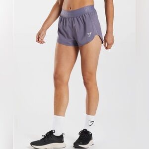 Gymshark Women's Purple Shorts, Medium
